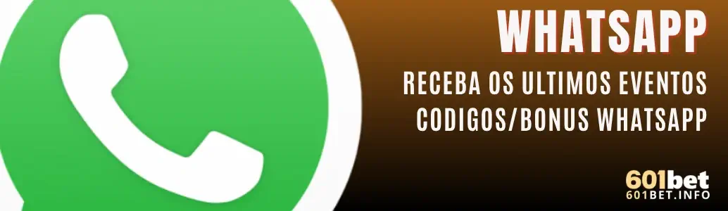 Receba Bônus Exclusivos via WhatsApp banner